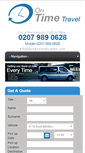 Mobile Screenshot of londonminibushire.com